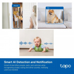 TP-Link Tapo AI Home Security Wi-Fi-kamera / Tapo C125 TP-Link Tapo AI Home Security Wi-Fi-kamera / Tapo C125