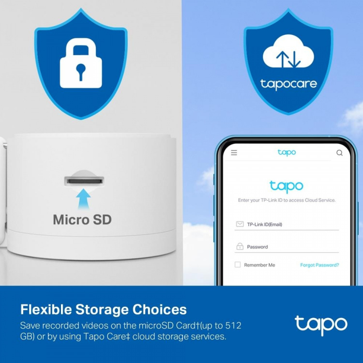 TP-Link Tapo AI Home Security Wi-Fi-kamera / Tapo C125 TP-Link Tapo AI Home Security Wi-Fi-kamera / Tapo C125