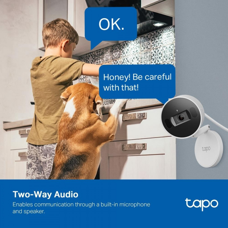 TP-Link Tapo AI Home Security Wi-Fi-kamera / Tapo C125 TP-Link Tapo AI Home Security Wi-Fi-kamera / Tapo C125