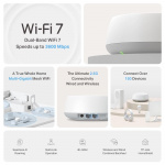 TP-Link Deco BE25 BE3600 Koko kodin verkko Wi-Fi 7 -järjestelmä (1-pack)