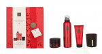 Rituals Ayurveda Set 565 ml Salt Body Scrub 125gr/Body Cream 100ml/Foaming Shower Gel 200ml/Scented Candle 140gr