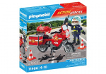 Playmobil Tulipalo Moottoripyörä ja öljyvahinko (71466)