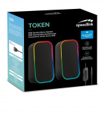 Speedlink TOKEN RGB Gaming Stereokaiutin, musta