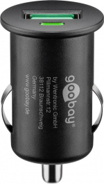 Goobay Snabbladdning USB billadare (18 W) 18 W max. 2,4 A (12/24 V) 1x USB QC 3.0