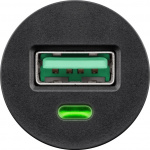 Goobay Snabbladdning USB billadare (18 W) 18 W max. 2,4 A (12/24 V) 1x USB QC 3.0