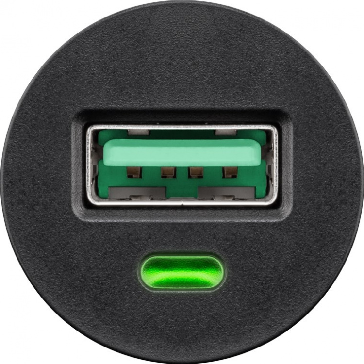 Goobay Snabbladdning USB billadare (18 W) 18 W max. 2,4 A (12/24 V) 1x USB QC 3.0