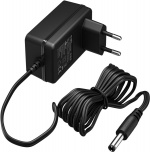 Goobay 12 V nätdel (18 W / 1,5 A) med centrumstift (han) 5,5 mm x 2,1 mm