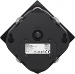 Goobay LED-vägglampa med solcell Romb, svart 30 lm, 3 lägen varmvit till kallvit (3000, 4200, 6500 K), för indirekt utomhusbelysning