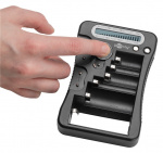 Goobay Batteriprovare med LCD-display för standard- och fotobatterier och alla vanliga knappceller Goobay Batteriprovare med LCD-display för standard- och fotobatterier och alla vanliga knappceller