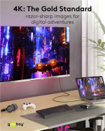 Goobay USB-C™-kabel, USB 3.2, 100 W, 10 Gbit/s, Power Delivery, 2 m USB-C™-kontakt > USB-C™-kontakt