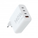 Xtorm 140W GaN2 Ultra Home Laturi 3xUSB-C/USB-A Valkoinen Xtorm 140W GaN2 Ultra Home Laturi 3xUSB-C/USB-A Valkoinen