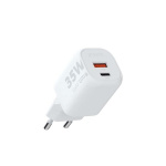Xtorm 35W GaN2 Ultra kotilaturi USB-C PD/USB-A Valkoinen Xtorm 35W GaN2 Ultra kotilaturi USB-C PD/USB-A Valkoinen