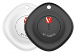 Verbatim My Finder Bluetooth Tracker, musta/valkoinen (2-pack)