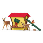 Schleich Maatilamaailma - Metsän eläinten ruokinta (42658)