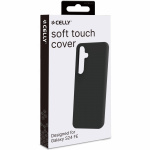 Celly Cromo Soft rubber case Galaxy S24 FE Svart Celly Cromo Soft rubber case Galaxy S24 FE Svart