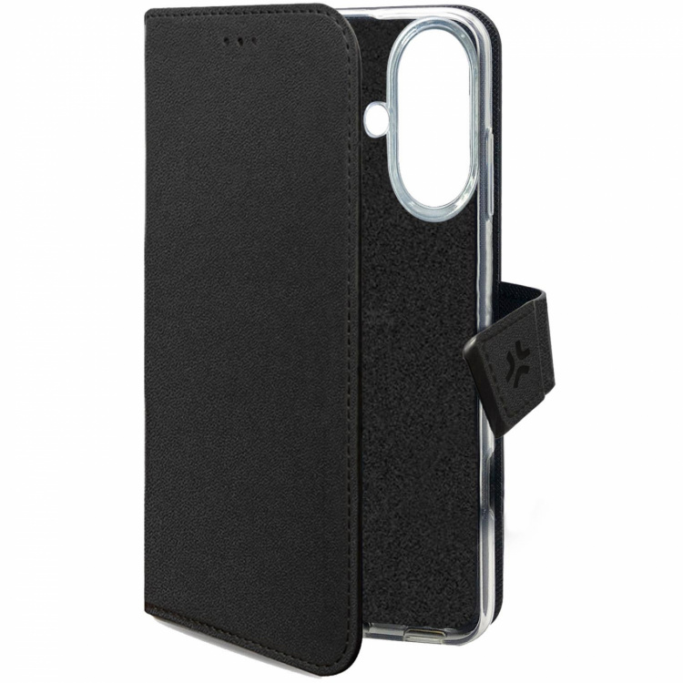 Celly Wally Wallet Case Galaxy S24 FE Svart