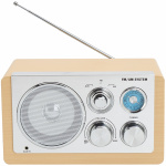 Denver AM/FM analog radio Ljust trä Denver AM/FM analog radio Ljust trä