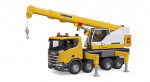 Bruder Scania Super 560R Liebherr nosturiauto Light & Soundilla (03571)
