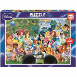 Educa Puzzle 1000 - Disneyn ihmeellinen maailma II (016297)