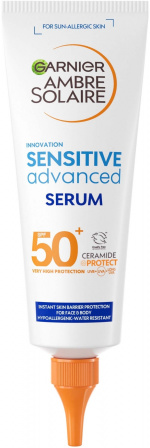 Garnier Ambre Solaire Sensitive Advanced SPF 50 125 ml Garnier Ambre Solaire Sensitive Advanced SPF 50 125 ml
