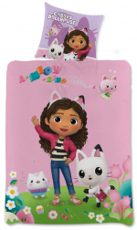 Gabby\'s Dollhouse Vuodevaatteet - Aikuisten koko 140 x 200 cm - Gabbys Dollhouse (GD80000)