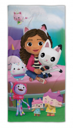 Gabby\'s Dollhouse Pyyhe - 70 x 140 cm - Gabby\'s Dollhouse (GD80040)
