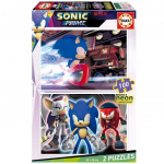 Educa 2x100 Sonic Prime Neon Puzzle (80-19629)
