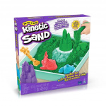 Kinetic Sand Hiekkalaatikkosetti - vihreä (6067479)