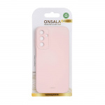 Onsala Back Silicone Touch Recycled Samsung A16 4G/A16 5G Chalk Pink Onsala Back Silicone Touch Recycled Samsung A16 4G/A16 5G Chalk Pink