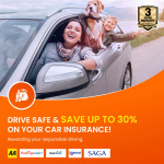 ROAD ANGEL Dash Cam Halo Start 1080p