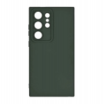 Onsala Backcover Sil Touch Samsung S24 Ultra 5G Olive Green Onsala Backcover Sil Touch Samsung S24 Ultra 5G Olive Green