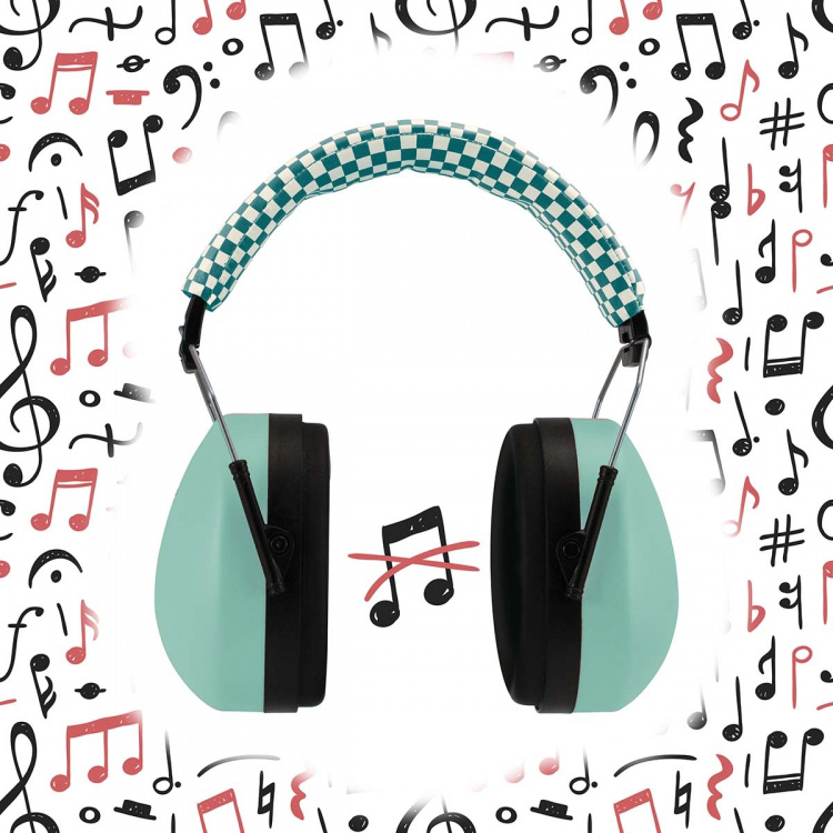 Alecto Vauvojen ja pikkulasten korvaläpät Vihreä