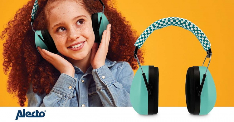 Alecto Vauvojen ja pikkulasten korvaläpät Vihreä