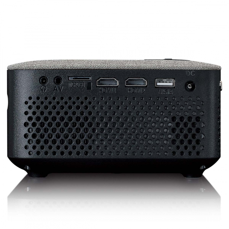 Lenco HD 720P LCD-projektori Bluetoothilla Harmaa