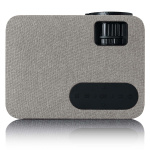 Lenco HD 720P LCD-projektori Bluetoothilla Harmaa