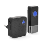 Nedis Langaton Ovikellosarja | Verkkovirtakäyttöinen | 100 - 240 V AC 50/60 Hz | 1x 23A 12V | Äänenvoimakkuus: 110 dB | Signaalin kantama: 150 m | IP55 | Säädettävä äänenvoimakkuus | 58 Melodiaa | 1 Vastaanotin | Musta Nedis Langaton Ovikellosarja | Verkkovirtakäyttöinen | 100 - 240 V AC 50/60 Hz | 1x 23A 12V | Äänenvoimakkuus: 110 dB | Signaalin kantama: 150 m | IP55 | Säädettävä äänenvoimakkuus | 58 Melodiaa | 1 Vastaanotin | Musta