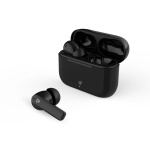 Nedis Täysin langaton Kuulokkeet | ENC (Environmental Noise Cancelling) | Bluetooth® | Suurin akun toistoaika: 24 tuntia | Kosteusohjaus | Latauskotelo | Langaton latausalusta | Sisäänrakennettu mikrofoni | Tuki ääniohjaukselle | Vastamelutoiminto | IPX4 