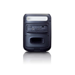 Lenco Pienikokoinen IPX4 Bluetooth® -juhlakaiutin, jossa on langaton mikrofoni