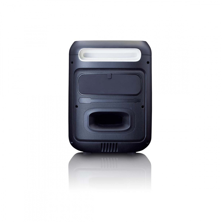Lenco Pienikokoinen IPX4 Bluetooth® -juhlakaiutin, jossa on langaton mikrofoni