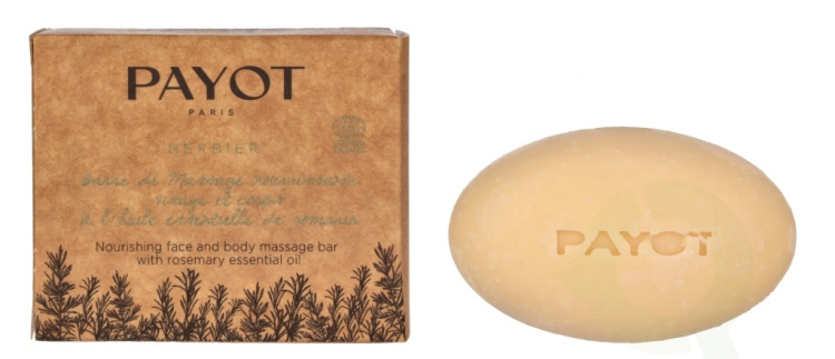 Payot Herbier Nourishing Face & Body Massage Bar 50 g Rosemary Essential Oil
