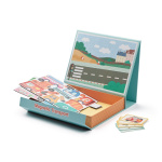 Small Wood - Magneettinen ajoneuvosarja ja kuljetuslaatikko (L20229)