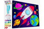 SPLAT PLANET Savimaalaus kankaalle 30x40cm - Space (777685)