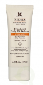 Kiehl\'s D.S. Ultra Light Daily UV Defense Sunscreen SPF50 60 ml Anti-Pollution kaikille ihotyypeille