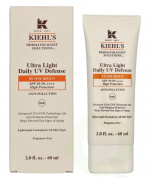 Kiehl\'s D.S. Ultra Light Daily UV Defense Sunscreen SPF50 60 ml Anti-Pollution kaikille ihotyypeille