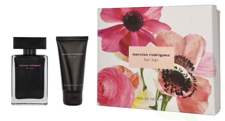 Narciso Rodriguez For Her Giftset 100 ml Edt Spray 50ml/Body Milk 50ml