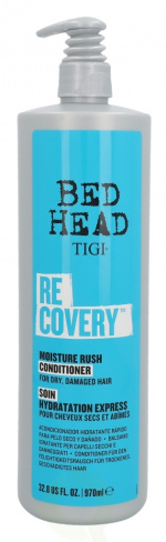 TIGI Bh Recovery Moisture Rush Conditioner 970 ml For Dry, Damaged Hair