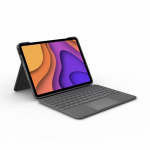 Logitech Folio Touch iPad Airille (4. sukupolvi) - OXFORD GREY - Nordic