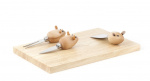 Kikkerland Juustolauta ja 3 hiiriveitsiä (CHS07)
