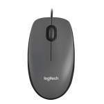 Logitech Hiiri M100 optinen - Musta - USB