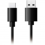 LogiLink Klockradio Temp/Luftfuktighet USB-C/Batteridrift Svart